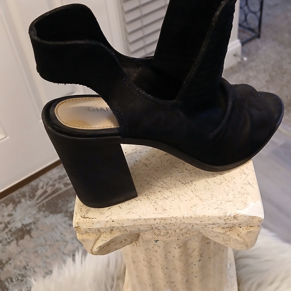 GIANNI BINI Black Women's Heels Sandals SIZE 7.5